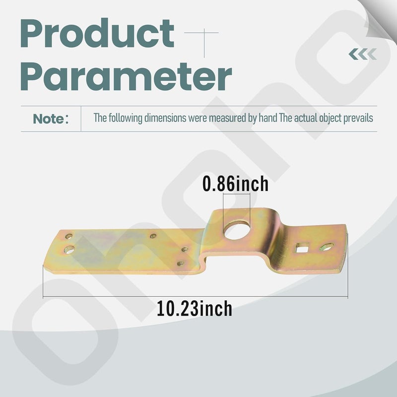 Ohoho 783-05946 Idler Pivot Bracket & 738-04162C Shoulder Spacer Compatible with MTD 13AX915T004 (2010) 13AX915T004 (2011) - Image 2